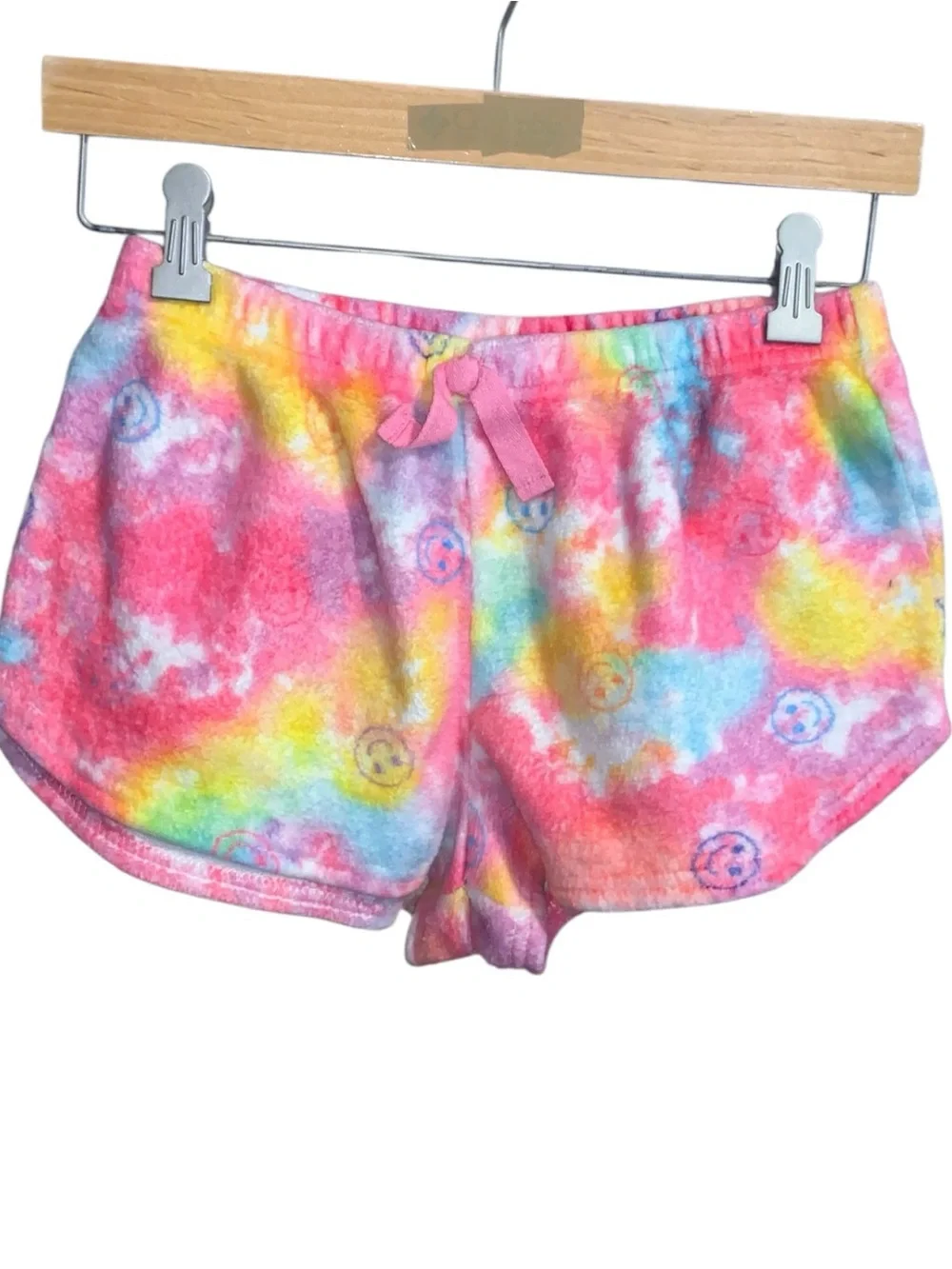 The Children’s Place Tie-Dye Fleece Pajama Shorts Girls Large 10/12